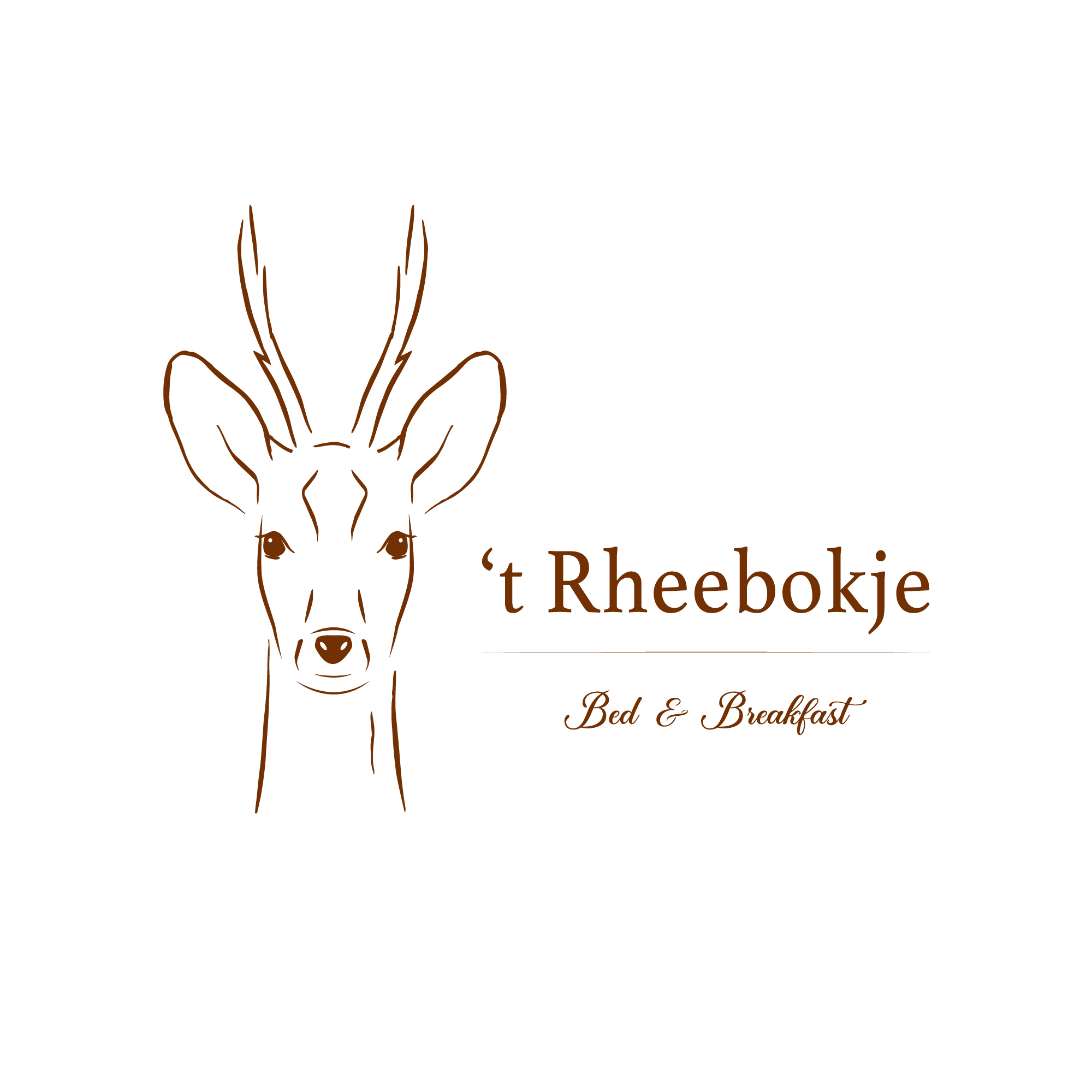 rheebokje logo wit